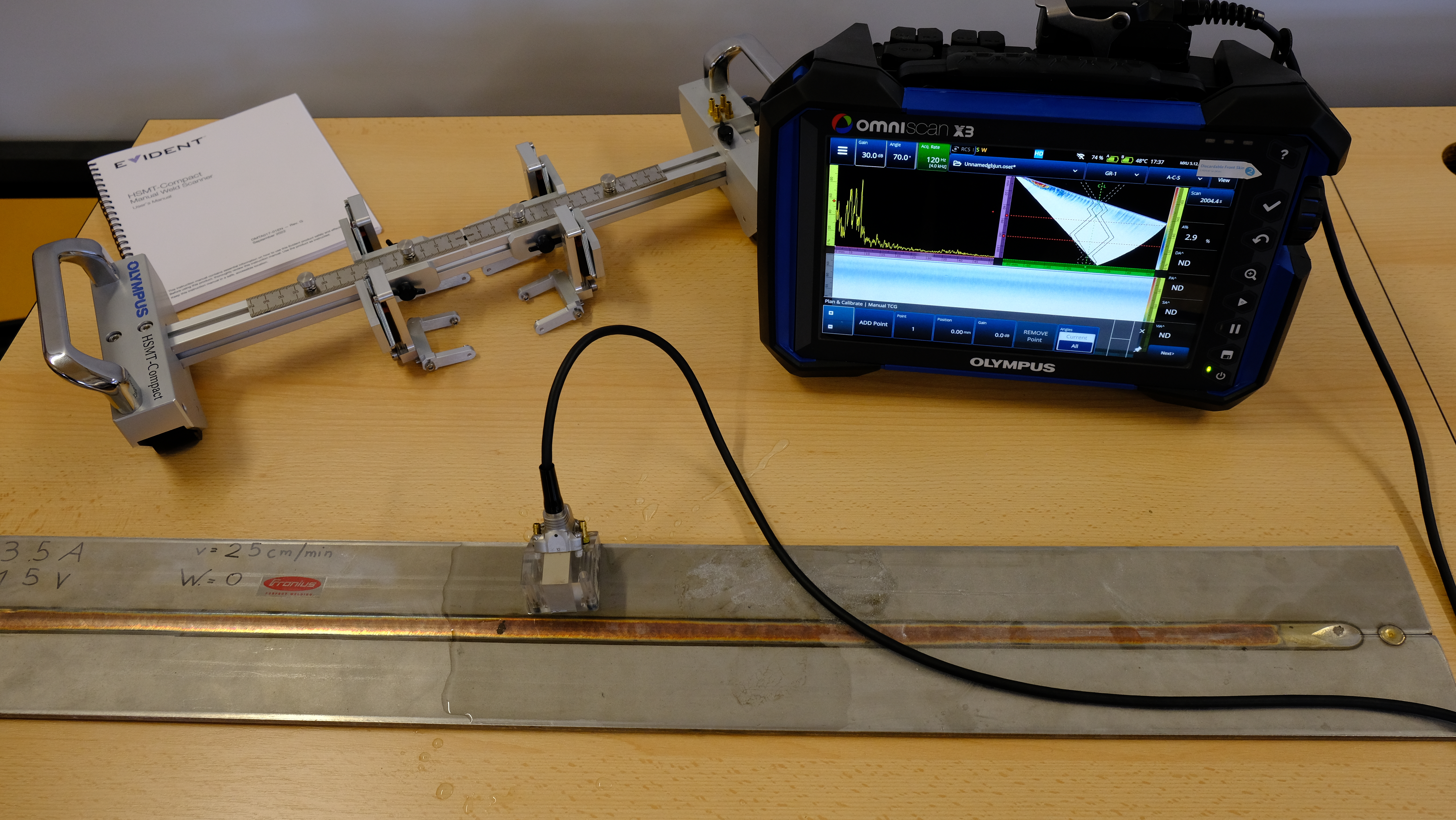 Poza 5 Defectoscop cu ultrasunete